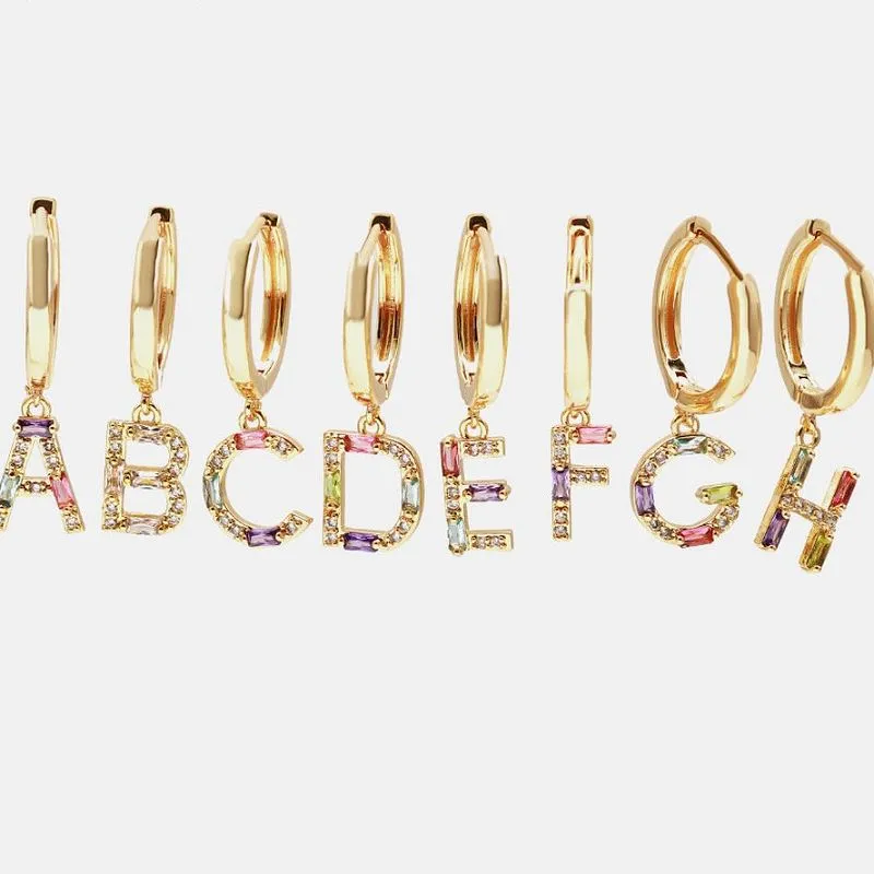 26 Stafróf upphafs eyrnalokkar