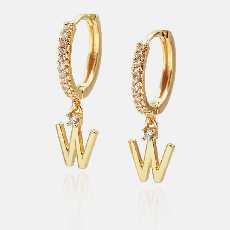 Dangle W upphafs eyrnalokkar