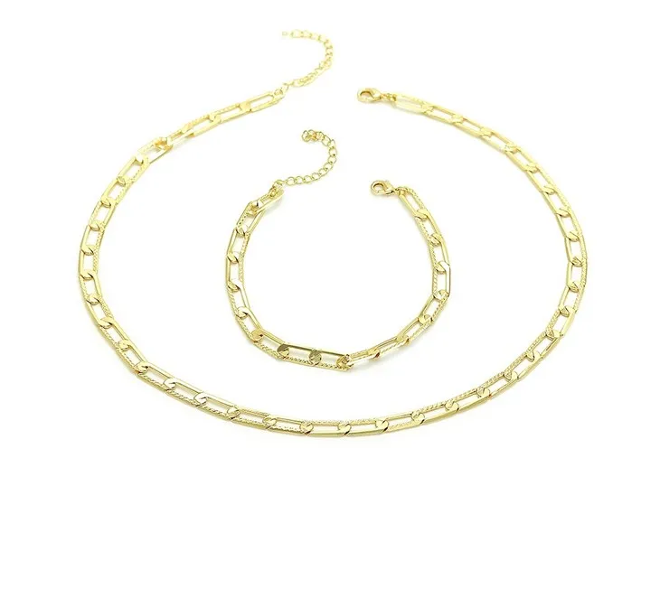 Skartgripasett fyrir fatahönnun fyrir konur