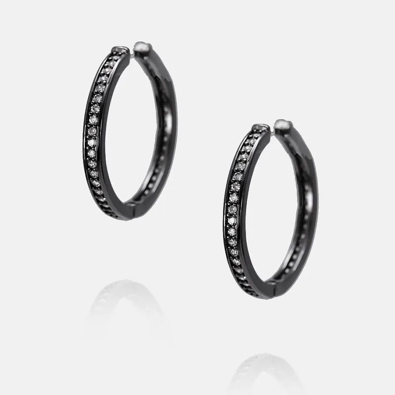 Blóðhúðaður Hoop eyrnalokkur