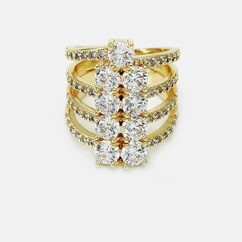 Lúxus hönnun tískuhringasett