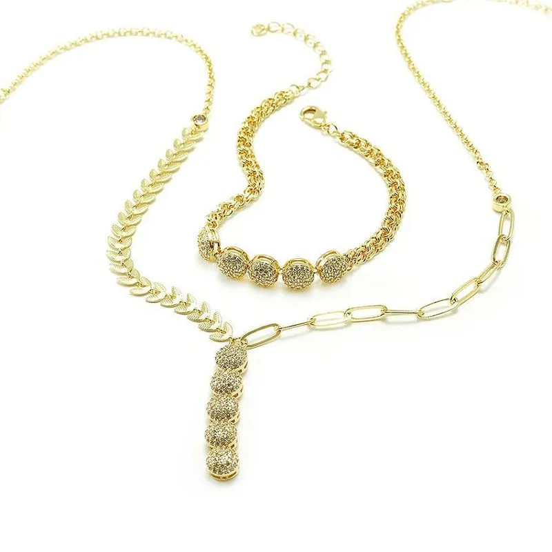 Lúxus brúðkaupsskartgripasett fyrir konur