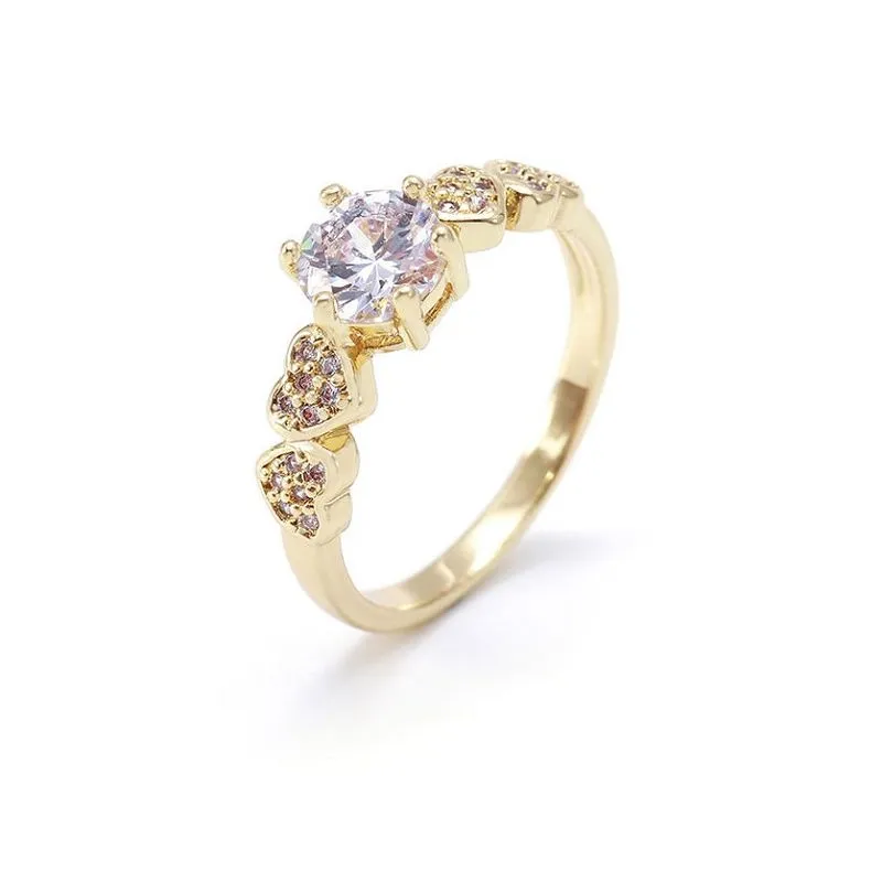 Rómantísk brúðkaupshringur Silfurhönnun