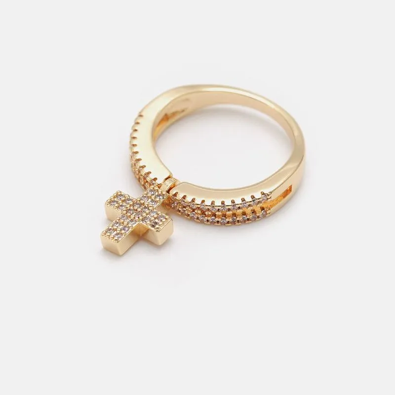 Sterling Silver Cross heillahringur